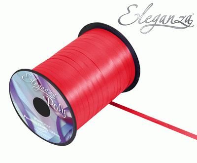 5mm x 500m Red Curling Ribbon