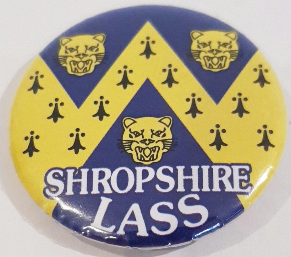 Shropshire Lass Badge