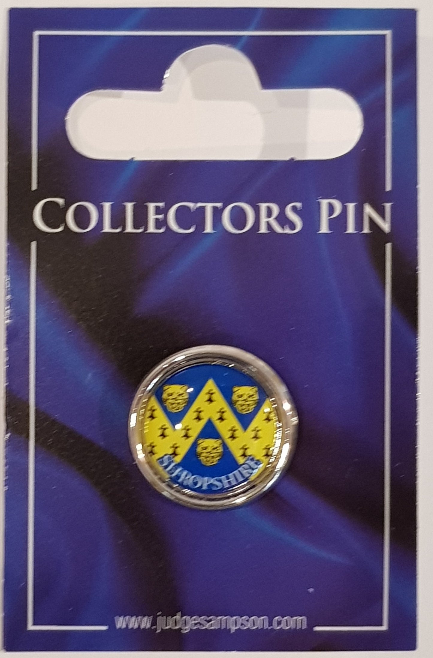 Shropshire Flag Collectors Pin