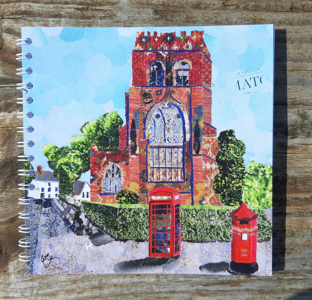 Shrewsbury Abbey Notebook Designed by Lyn Evans