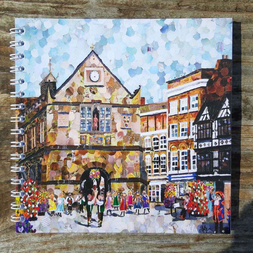 The Square Shrewsbury Notebook Designed by Lyn Evans