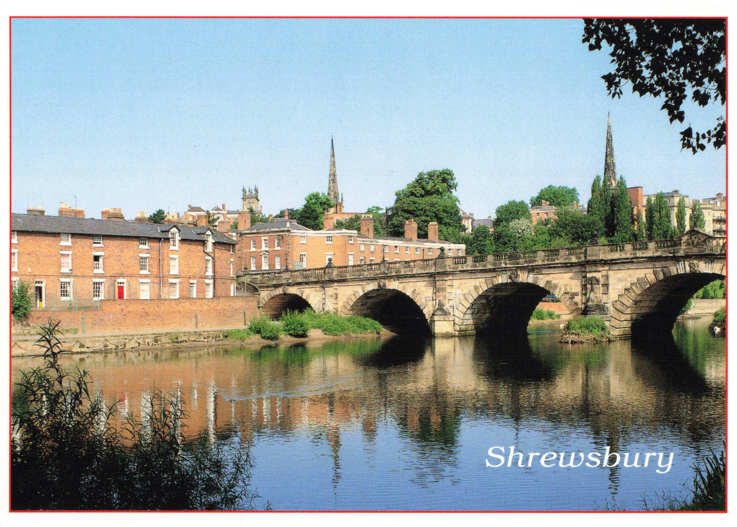 English Bridge Postcard