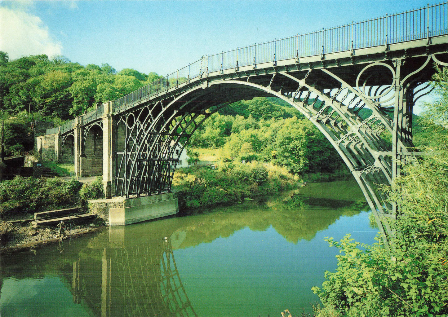 Ironbridge Shropshire Postcard