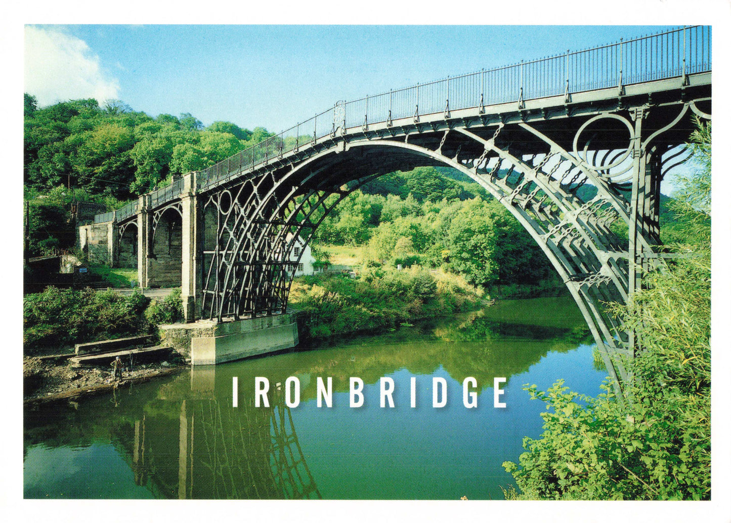 Ironbridge Shropshire Postcard