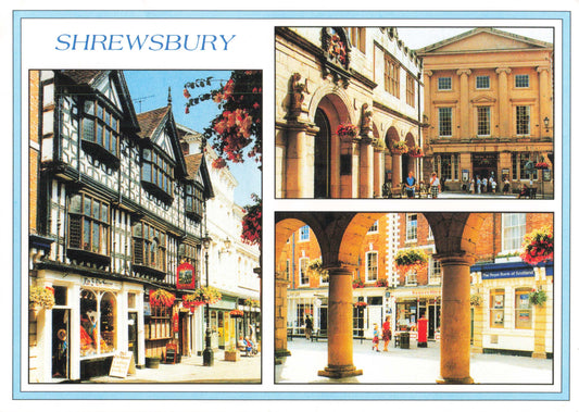 Shrewsbury Square Postcard