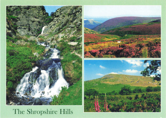 The Shropshire Hills Postcard