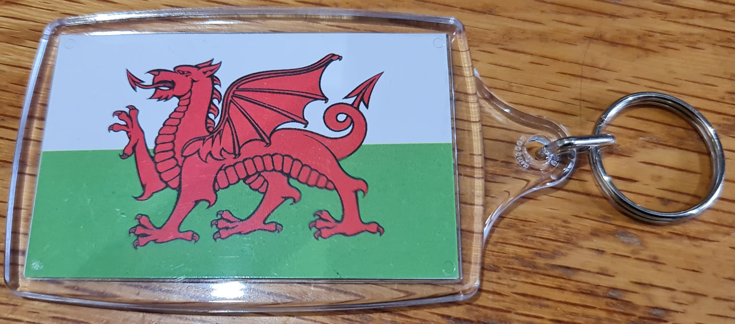 Keyring - Welsh Dragon