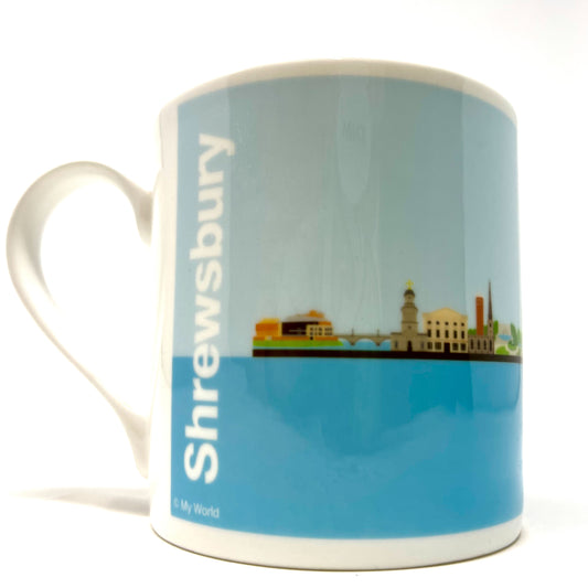 Shrewsbury Skyline Mug
