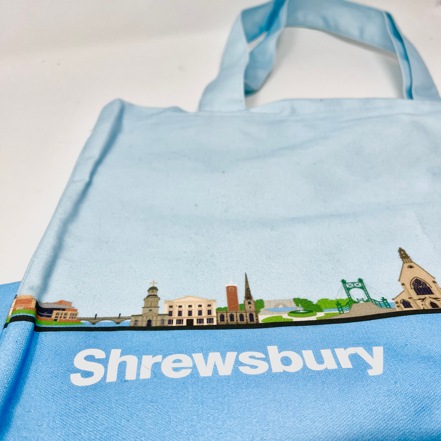 Shrewsbury Skyline Tote Bag