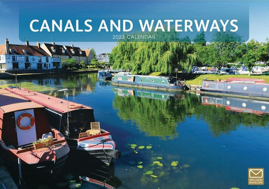 Canals & Waterways A4 Calendar 2023
