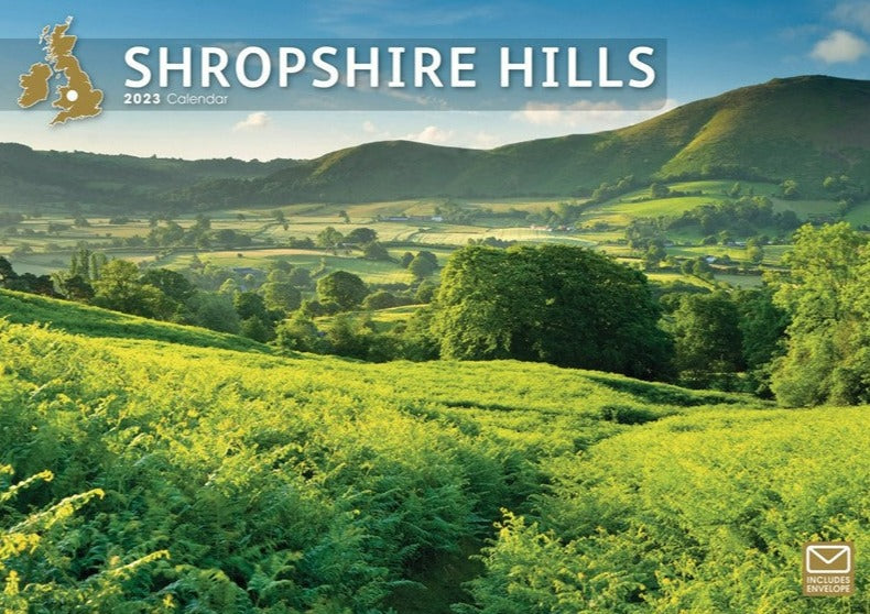 Shropshire Hills A4 Calendar 2023