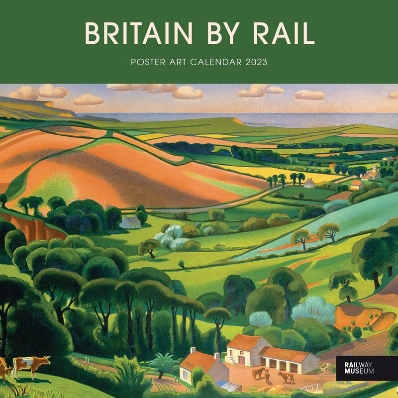 NRM Britain By Rail Wiro Wall Calendar 2023