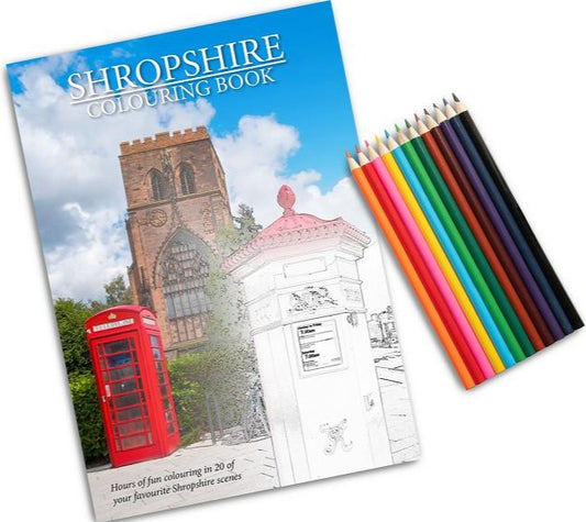 Shropshire Colouring Book