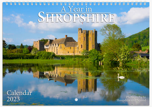 A Year in Shropshire Large Calendar 2023