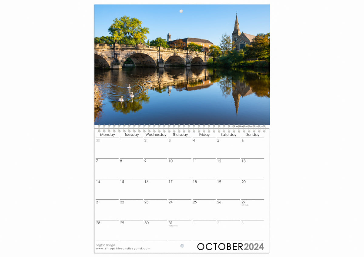 Shrewsbury 2024 Calendar